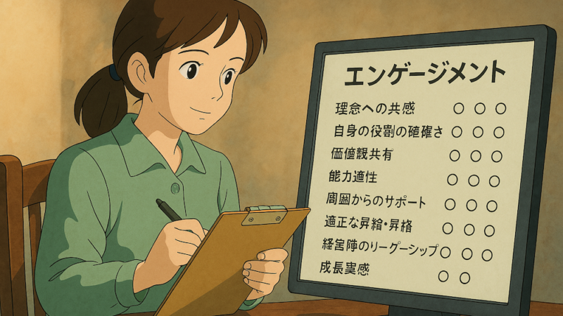 高業績につながる従業員エンゲージメントの正しい測り方