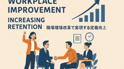 職場環境改革で実現する定着率向上 ～中小企業の働きやすさ戦略～