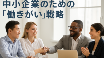 社員流出を防ぐ！中小企業のための『働きがい』戦略と実践法