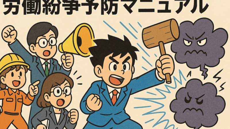 労働紛争予防マニュアル ~中小企業が未然に防ぐリスク管理の実践~